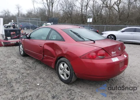 1999 Mercury Cougar V6 z USA, uszkodzony, nr VIN 1ZWFT61L3X5645471